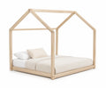 Kinderbett aus Holz in Hausform 200x90 cm