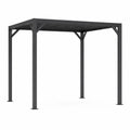 Aluminium-Pergola 300x300x250 cm Grau